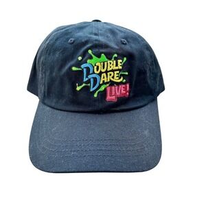 Nickelodeon Double‎ Dare Live Black Adjustable Strapback Hat Unisex